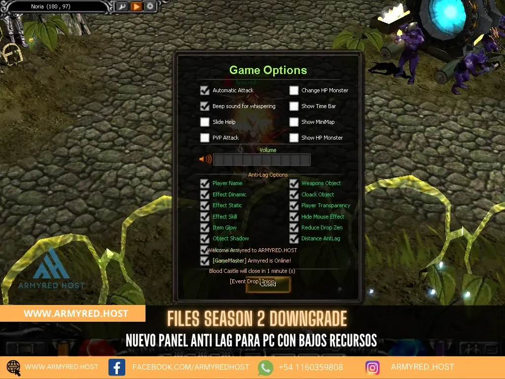 Season 2 Downgrade files: new anti-lag panel for low-end PCs