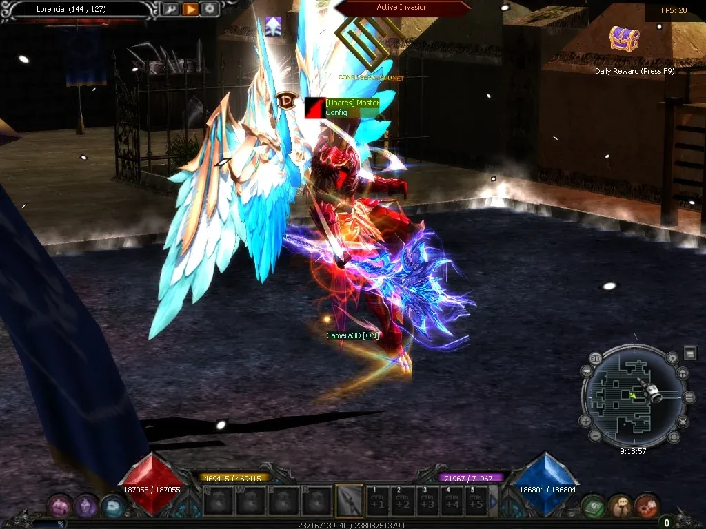 Captura de MU Online Season 6 Upgrade: Dual Master em uma invasão