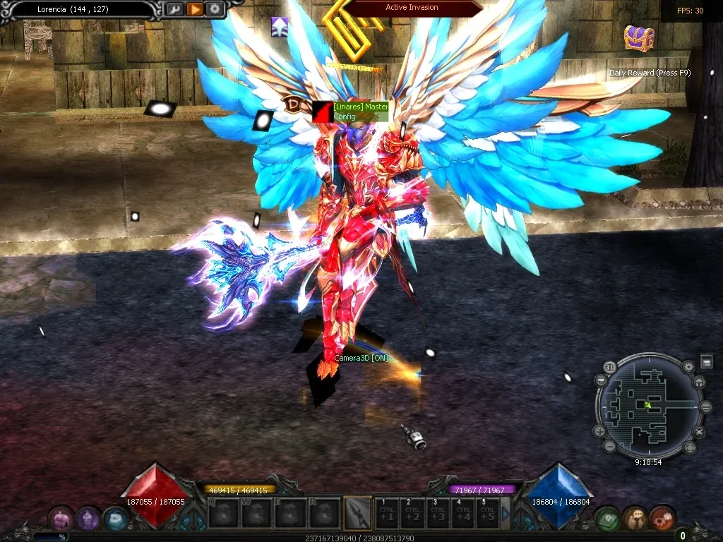 Captura de MU Online Season 6 Upgrade: Dual Master de frente