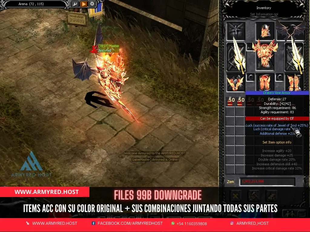 99B Downgrade files: ACC items with their original color and their combinations when all the parts are put together