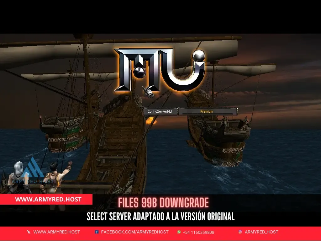99B Downgrade files: Select Server adapted to the original version