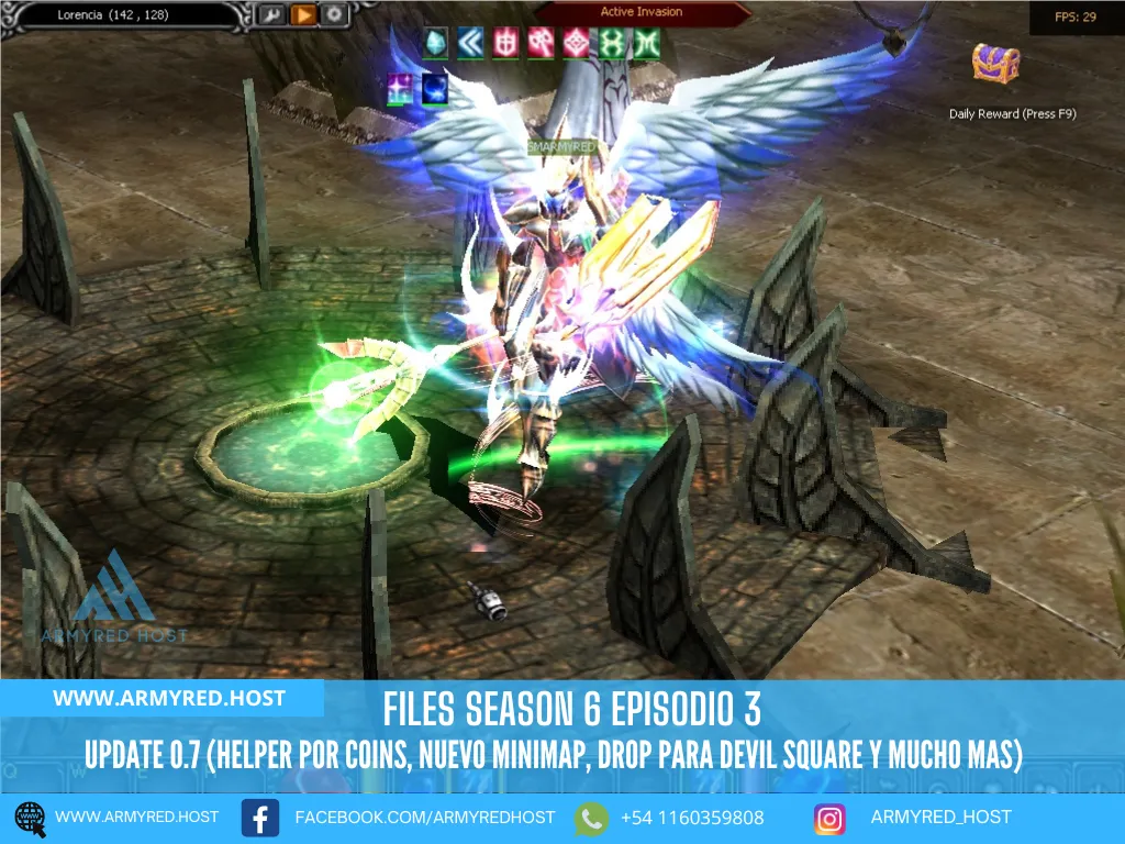 Season 6 Episode 3 files: Update 0.7 (helper for coins, new minimap, drops for Devil Square and much more)